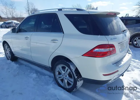 2012 Mercedes-Benz Ml 350 Bluetec 4Matic z USA, uszkodzony, nr VIN 4JGDA2EB0CA030050